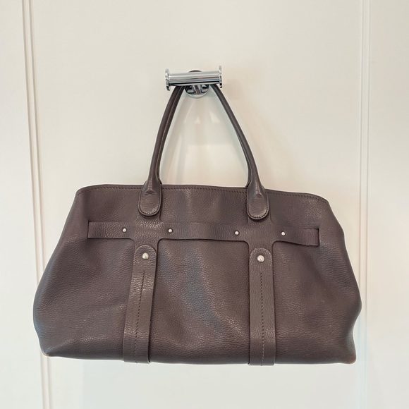 Ferragamo Brown Leather Shoulder Bag - Picture 2 of 8